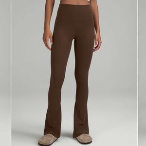 Lululemon Align High Rise Flare Leggings 32’’ in Java